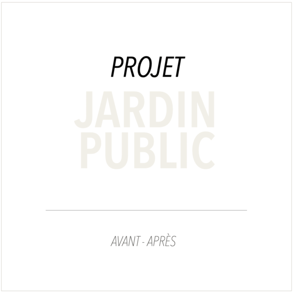 Projet Jardin Public